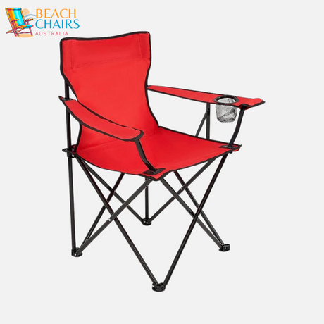 Red Beach Chairs