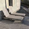 Weatherproof Lounge Chairs: 2 Pcs for Poolside, Beach, and Garden