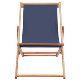 Blue Ocean Whisper Lightweight Wooden Beach Chair