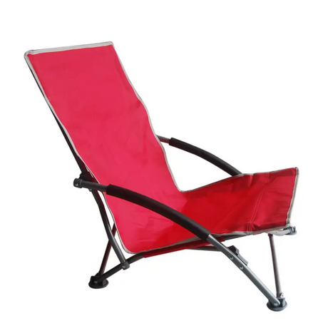 Red Snap Seat Serenity Comfortable Beach Chair