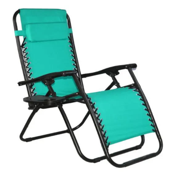 Green Oasis Foldable Coastal Comfort Beach Chair