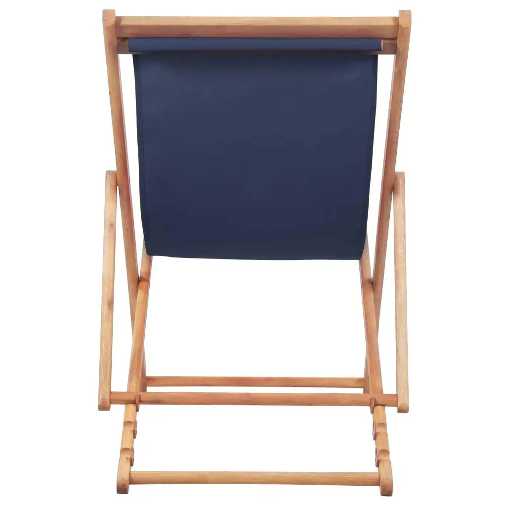 Blue Ocean Whisper Lightweight Wooden Beach Chair