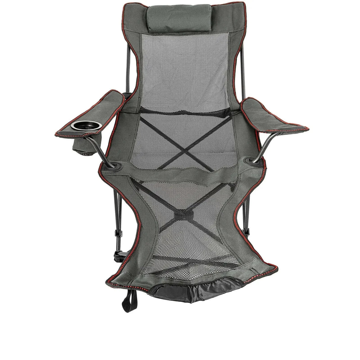 Portable Folding Camp Chair with Footrest: Ultimate Relaxation Companion