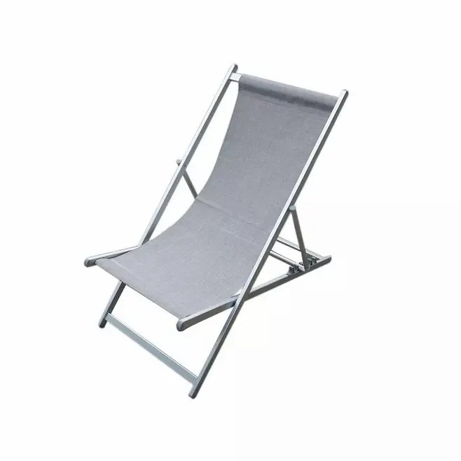 Elegant Gray Gull Detachable Metal Beach Chair