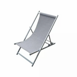 Elegant Gray Gull Detachable Metal Beach Chair