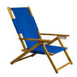 Blue Portable Beach Comfort Beach Chair