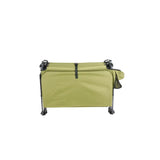 Green Quick-Fold Camp Cot for Adults: Convenient Outdoor Comfort