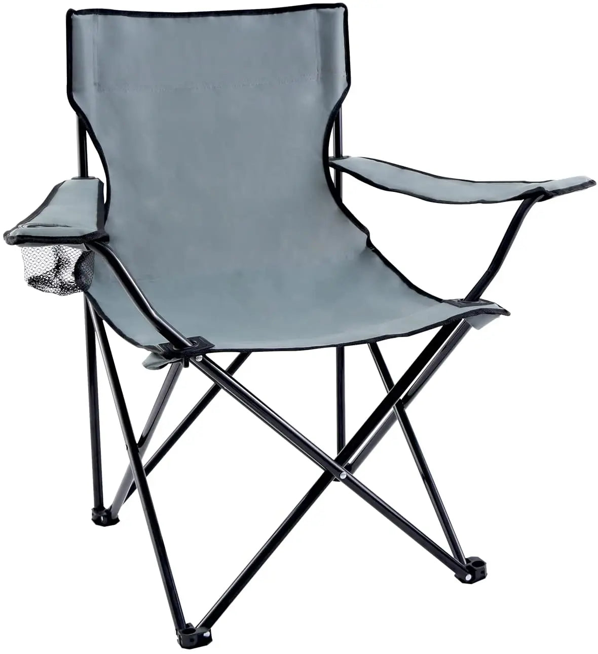 Serenity Shore Convenient Oasis Grey Camping Beach Chair