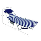 Recliner Banana Lounger Chair: Stylish Folding Beach Loungers for Relaxation